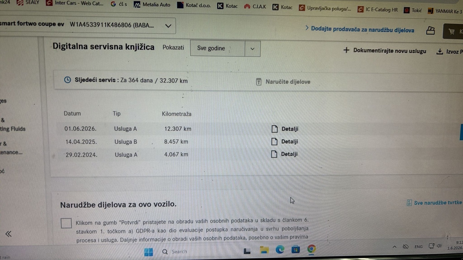 Smart EQ BLACK SPORT, 12/2022, FULL opr., može zamjena za smart benzin, fotografija 19