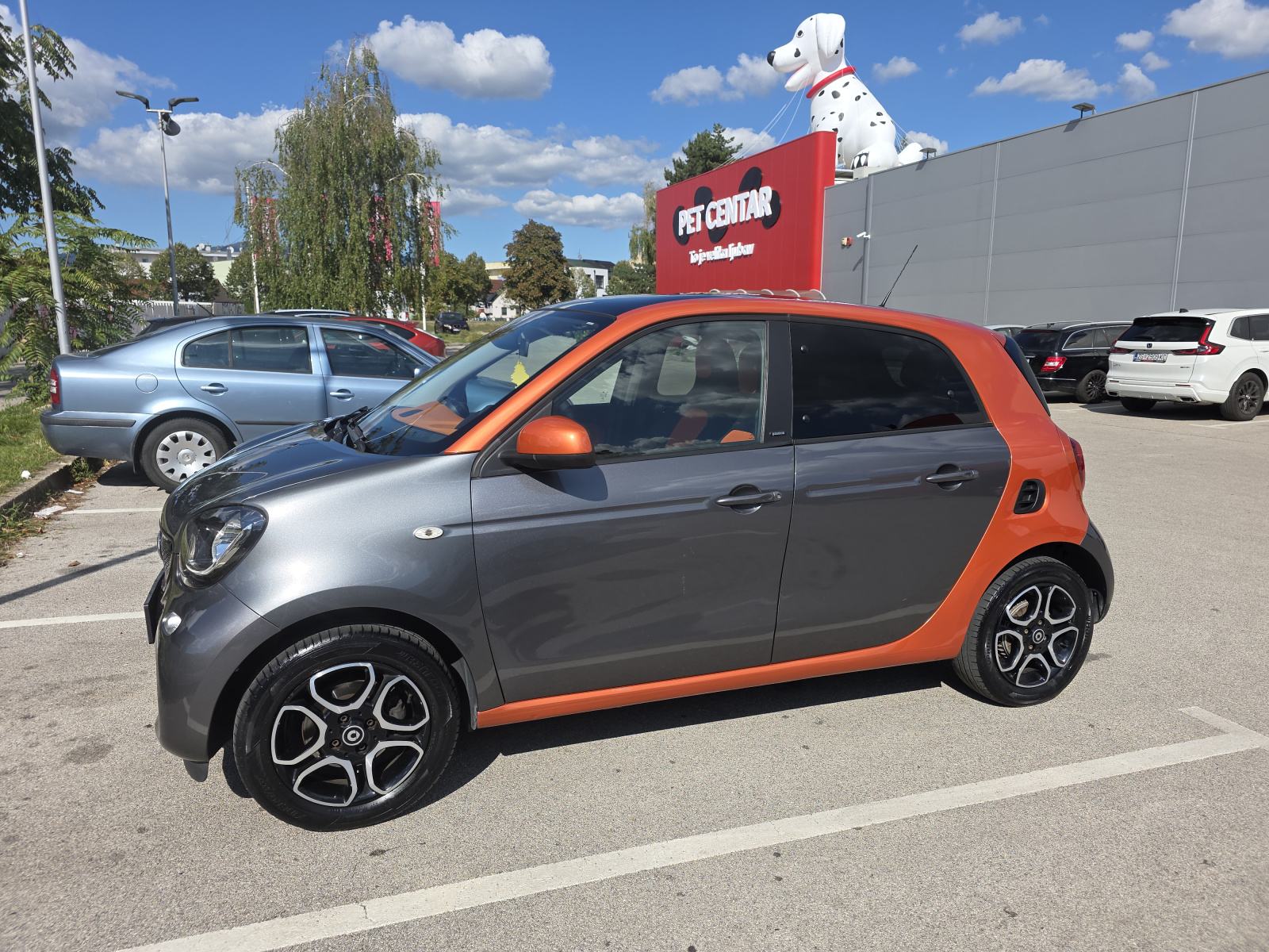 Smart forfour Passion 0.9 turbo, pogled izvana - slika 1