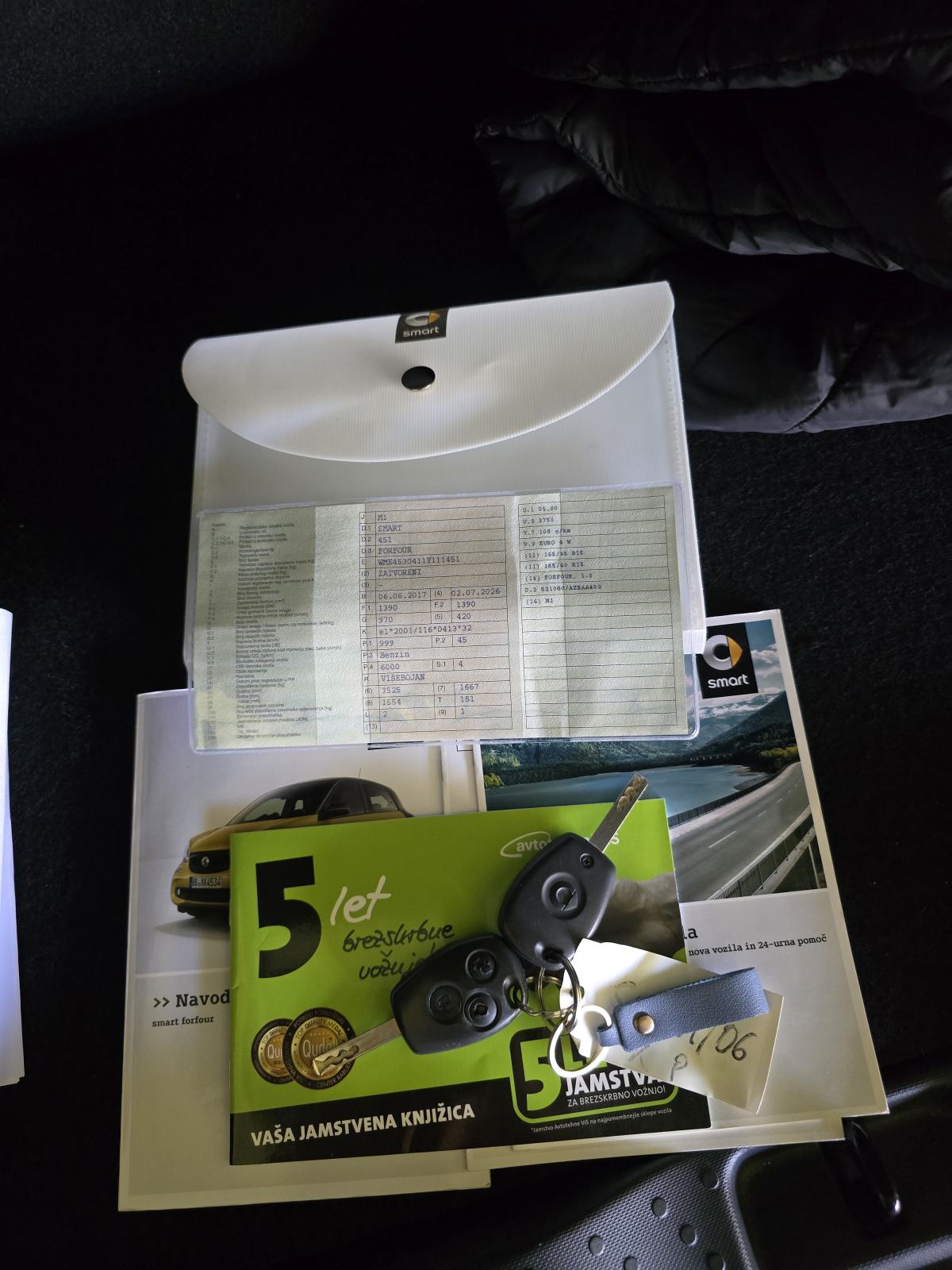 Smart forfour 1.0 Alu,Klima,Mf-Volan,Kao Nov Samo 77000km Kredit-Zamj, fotografija 14