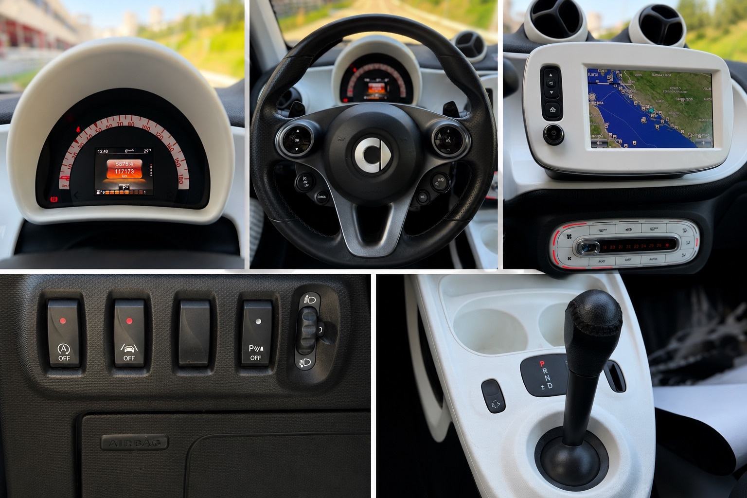 Smart Fortwo Automatik Pano Navi F1 Led PDC, fotografija 13