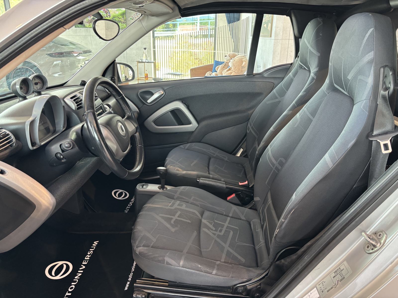 Smart ForTwo Cabrio Passion Automatic - klima, servo, alu 15", fotografija 9