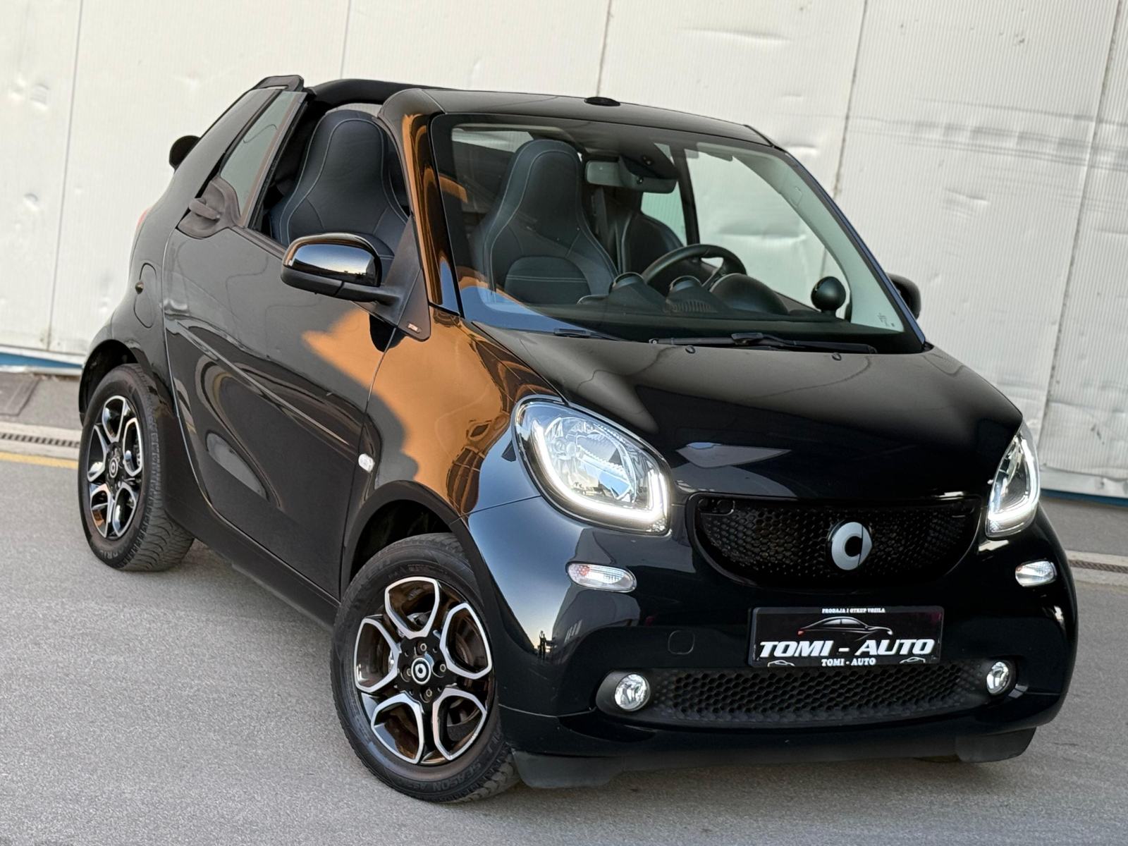 Smart fortwo cabrio TURBO 90KS,NAVI,AUTOMATSKA KLIMA,LED,KOŽA,PDC, fotografija 11