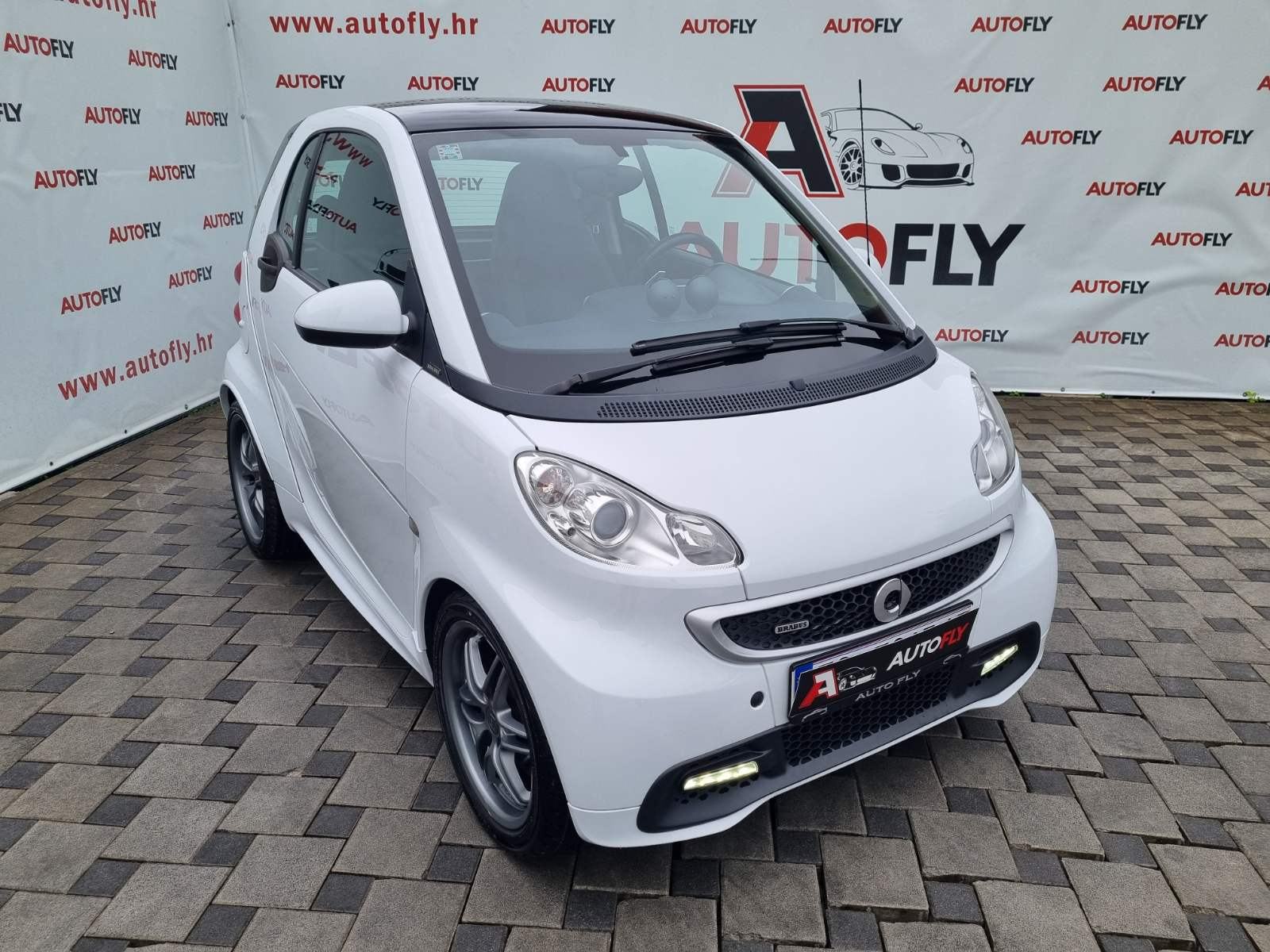 Smart fortwo coupe Brabus 102ks, Stakleni krov, Klima, 17"alu, fotografija 3