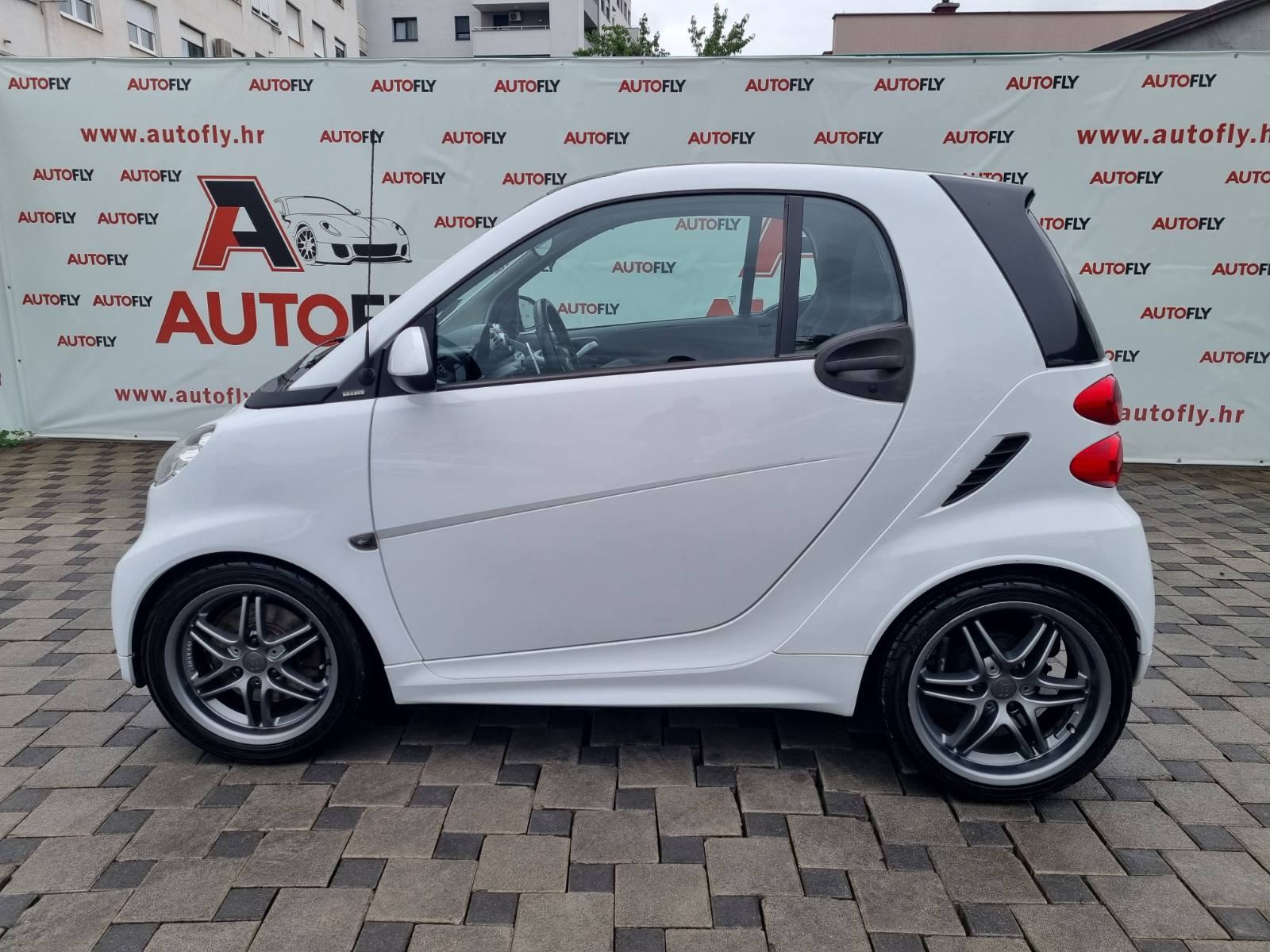 Smart fortwo coupe Brabus 102ks, Stakleni krov, Klima, 17"alu, fotografija 4