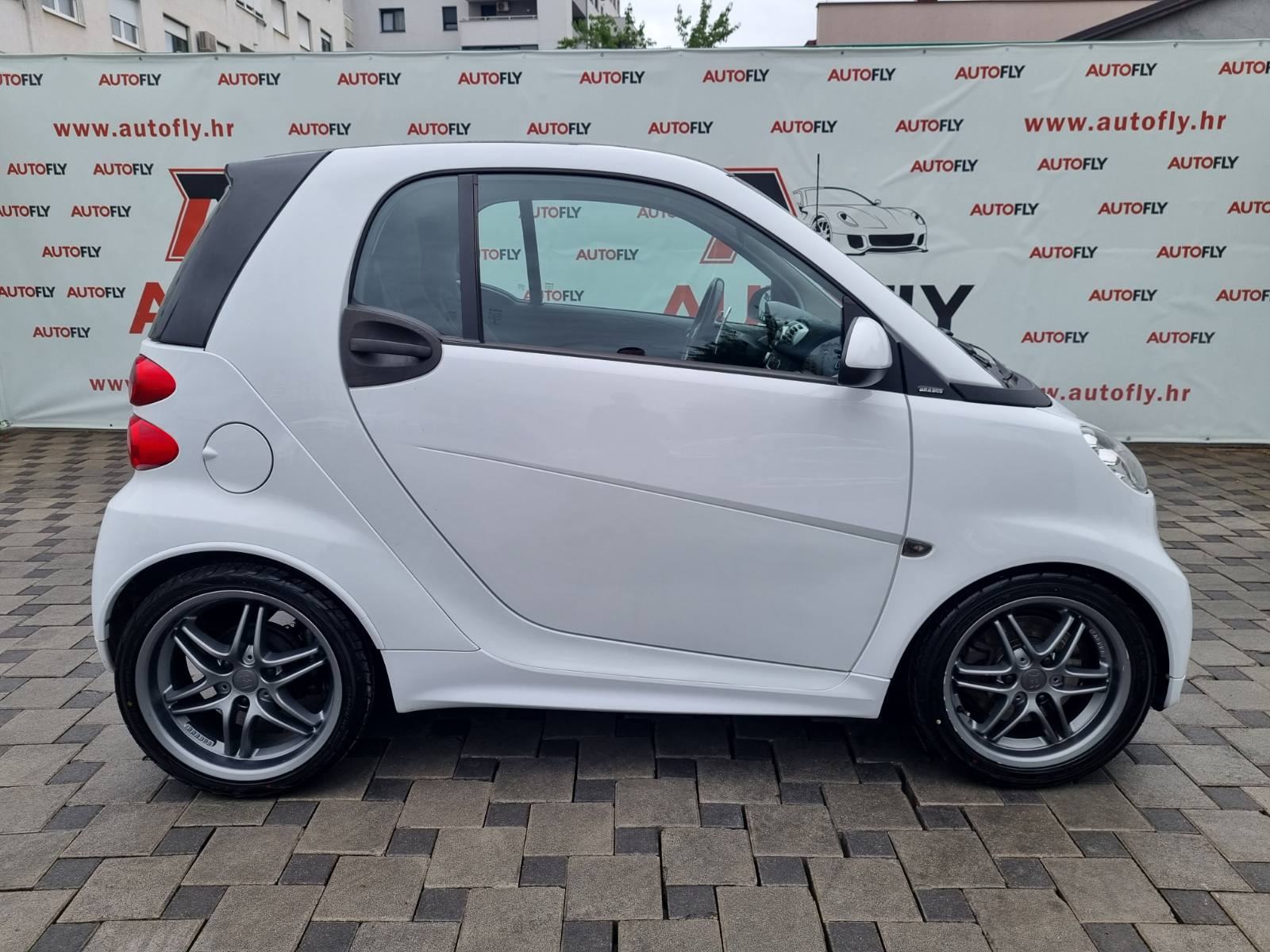 Smart fortwo coupe Brabus 102ks, Stakleni krov, Klima, 17"alu, fotografija 5