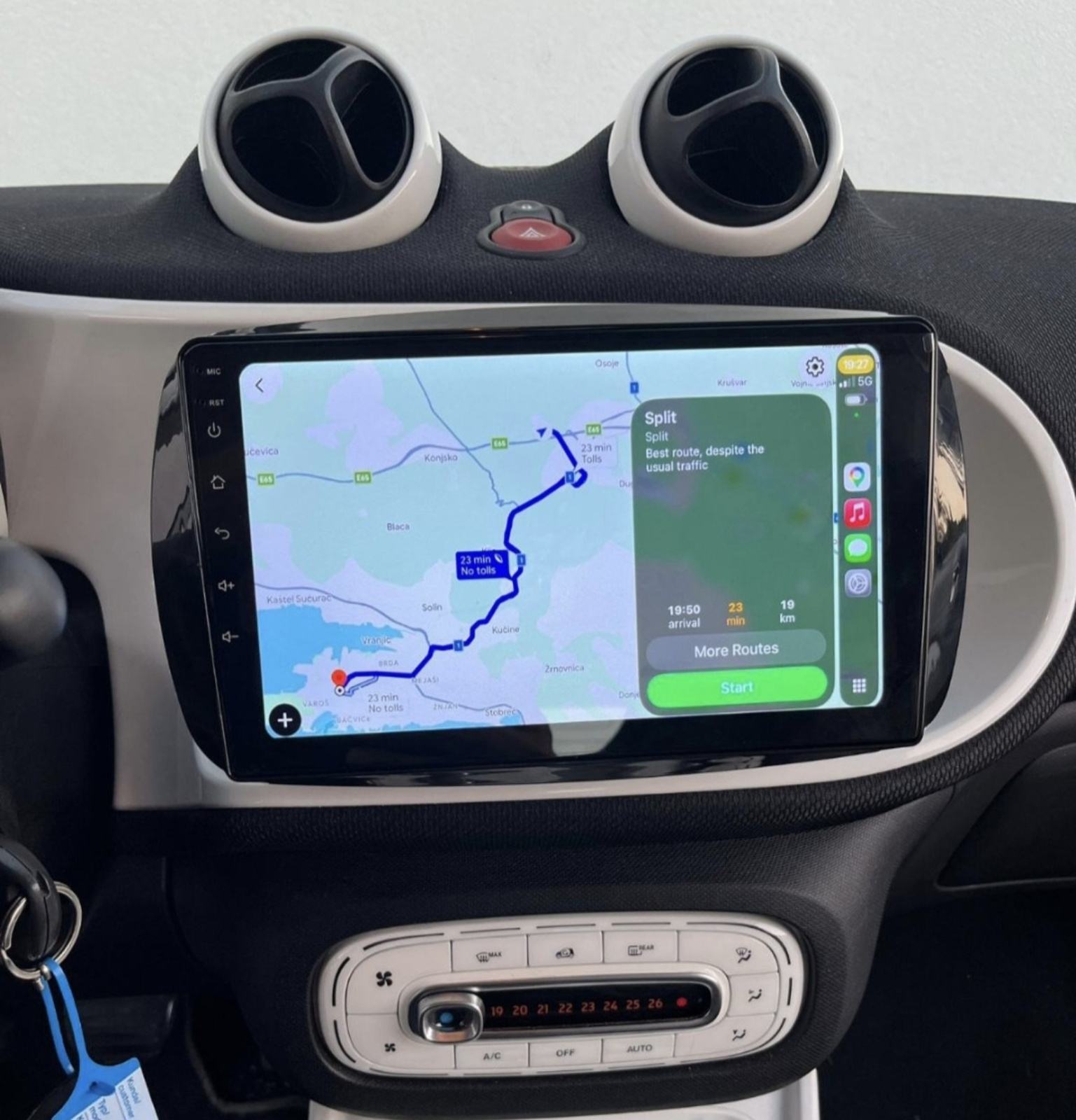 Smart fortwo 453•PRIME • AUTOMATIK,KLIMA,KOŽA,NAVI,LED,ALU...., fotografija 12