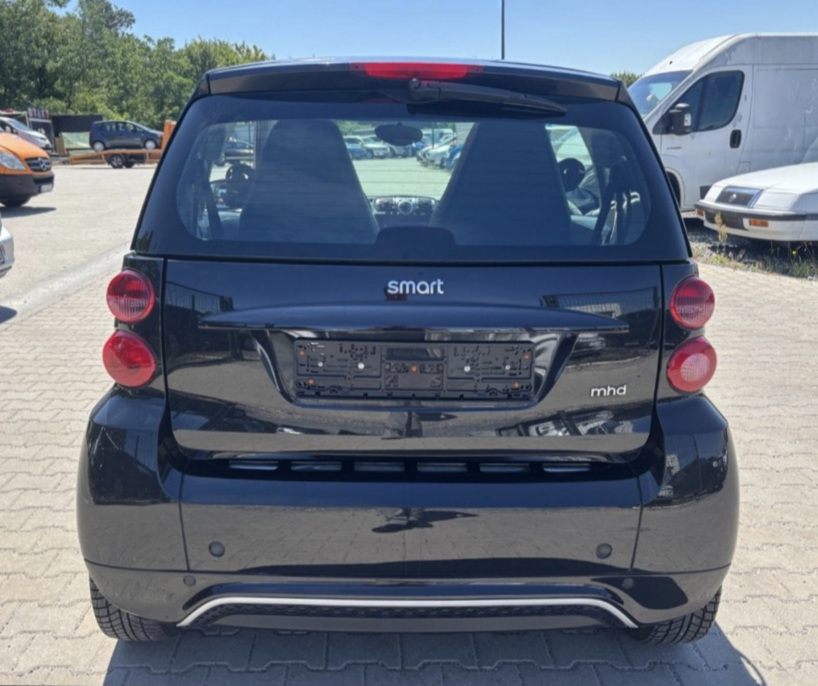 Smart fortwo- 52 Kw -SERVO‼️AUTOMATIK,KLIMA,NAVI,PANO,ALU..., fotografija 5