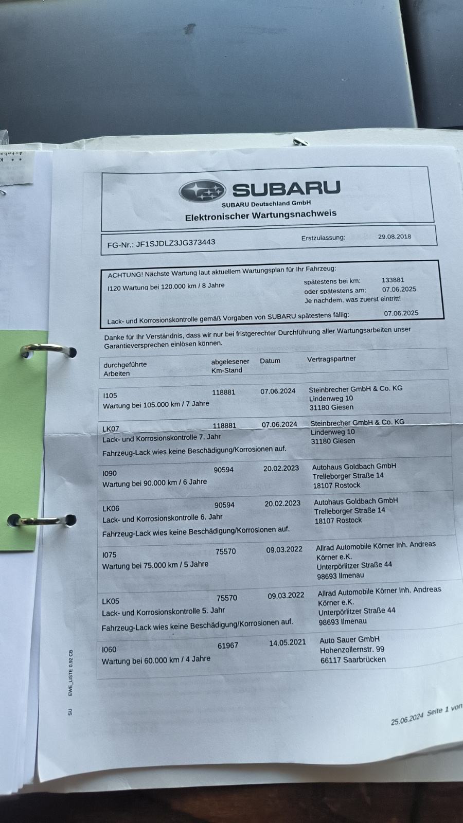 Subaru Forester 2,0 D, fotografija 15