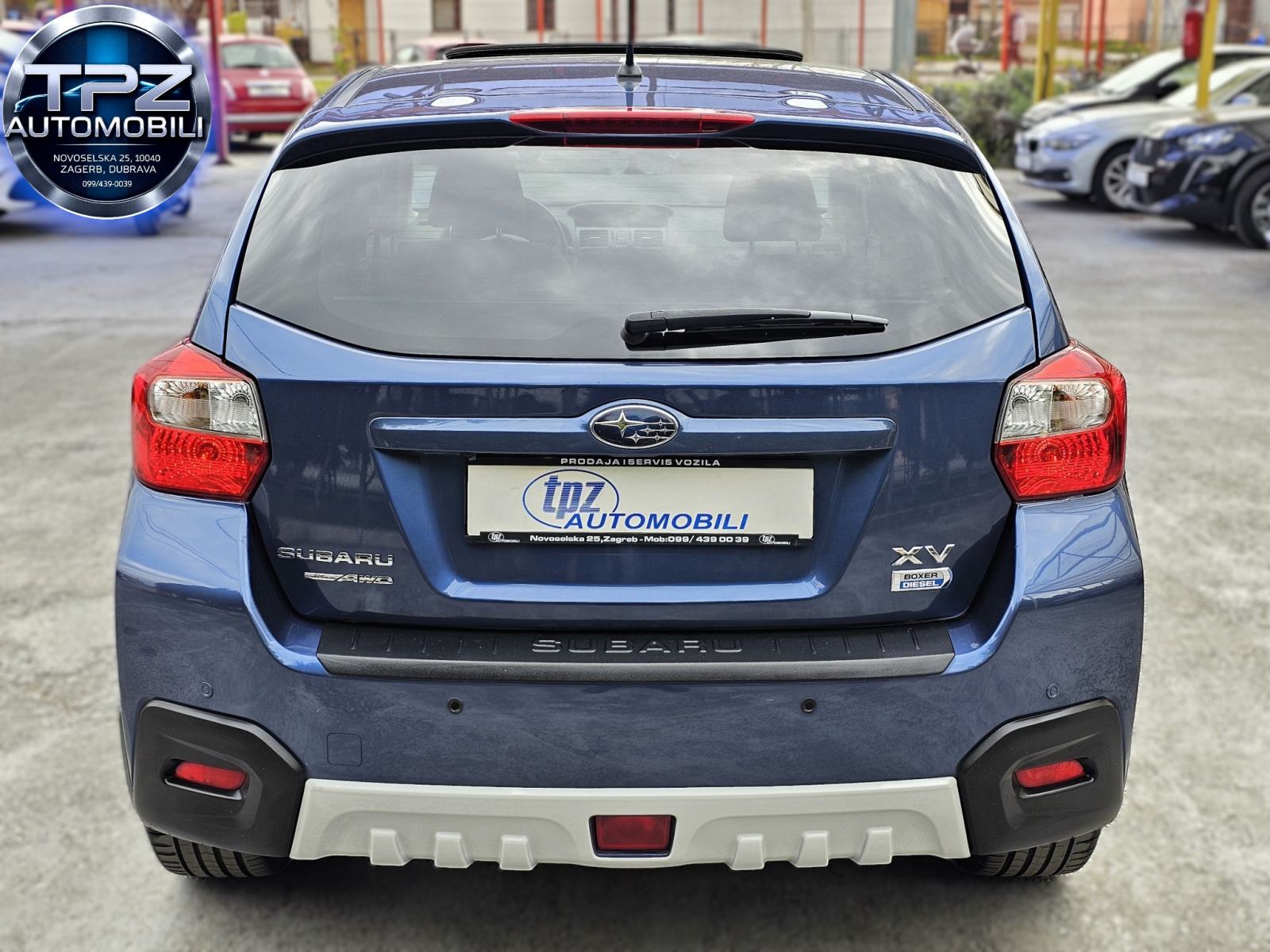 SUBARU*XV*2.0D*4X4 AWD*SERVISNA KNJIGA*KOŽA*ŠIBER*ALU*KAMERA*9980E, fotografija 8