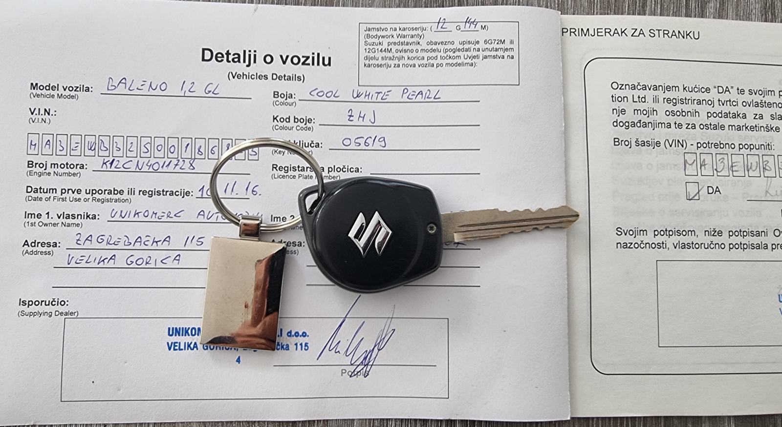Suzuki Baleno 1.2 GL "Prvi vlasnik" Nije uvoz" TOP STANJE", fotografija 17