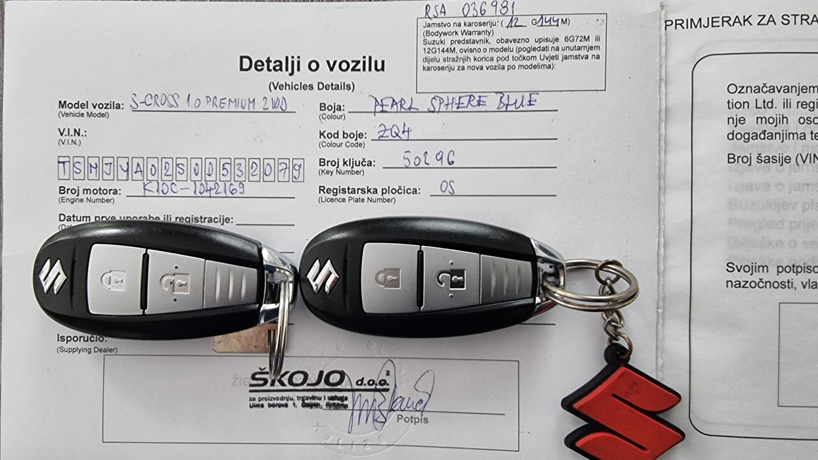 Suzuki SX4 S-Cross 1.0 GL+Premium "Nije uvoz", fotografija 17