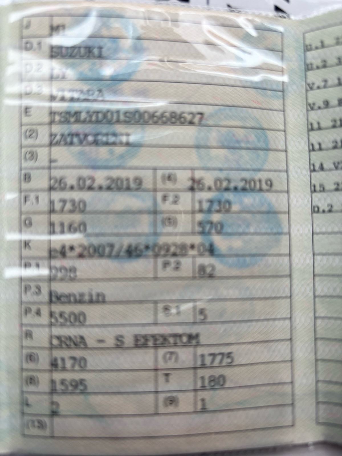 Suzuki Vitara 1,0 Gl Hr auto,servisna knjižica, fotografija 18