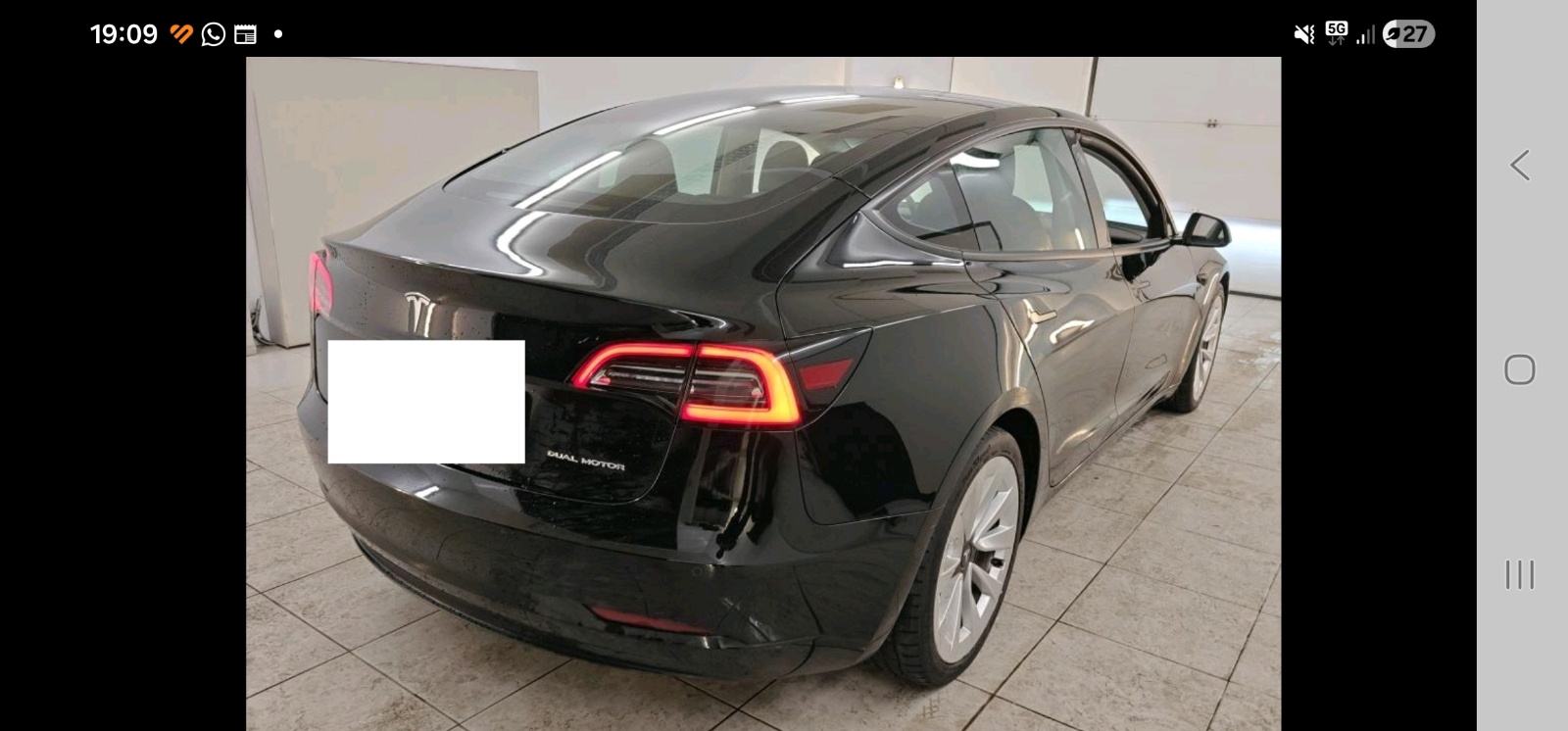 Tesla Model 3 Long range u pdv u Novi model 77kwh, fotografija 6