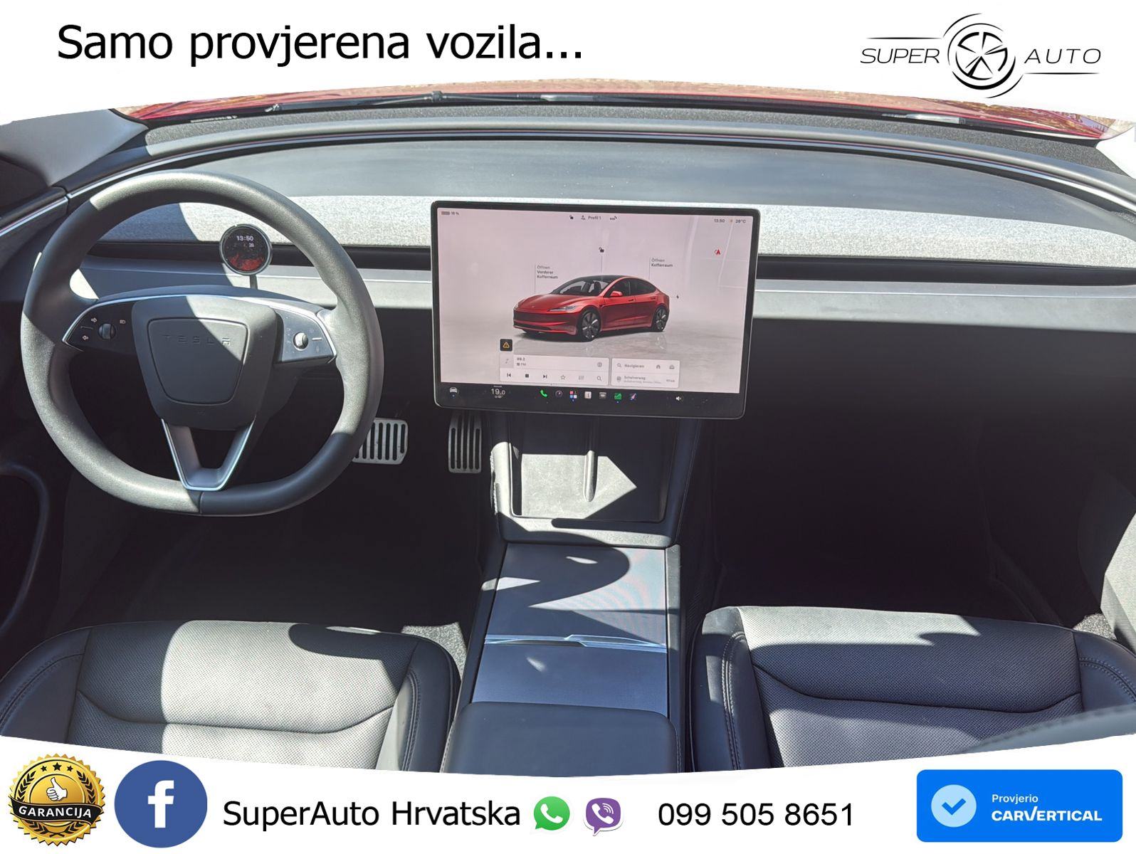Tesla Model 3 Long Range AWD 476 KS, PANO+360+ACC+GR SJED+KEY+VIRT+LAN, fotografija 12
