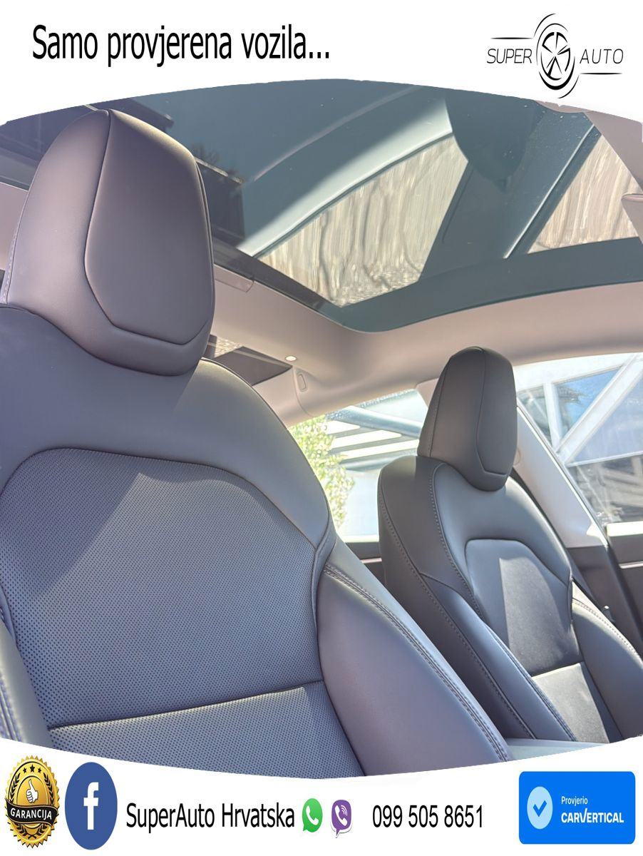 Tesla Model 3 Long Range AWD 476 KS, PANO+360+ACC+GR SJED+KEY+VIRT+LAN, fotografija 13