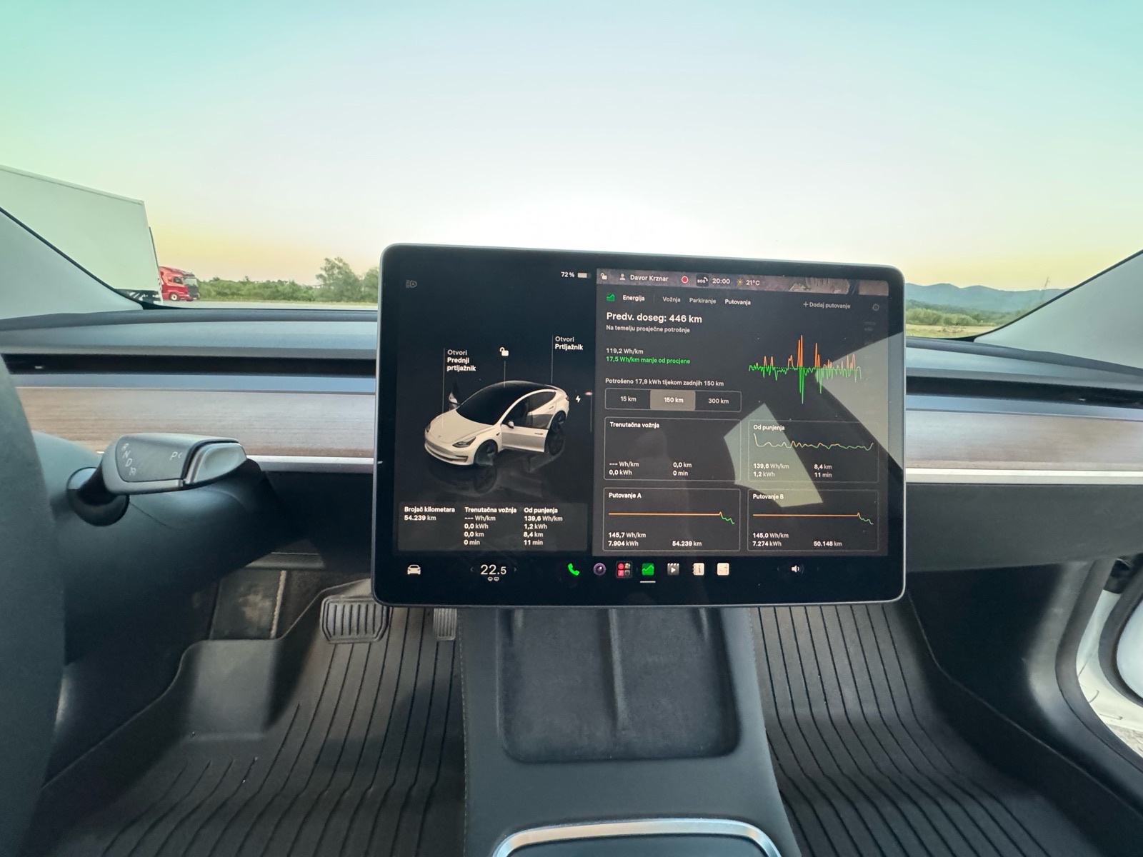 Tesla Model 3 Long Range AWD 4x4 automatik, fotografija 5