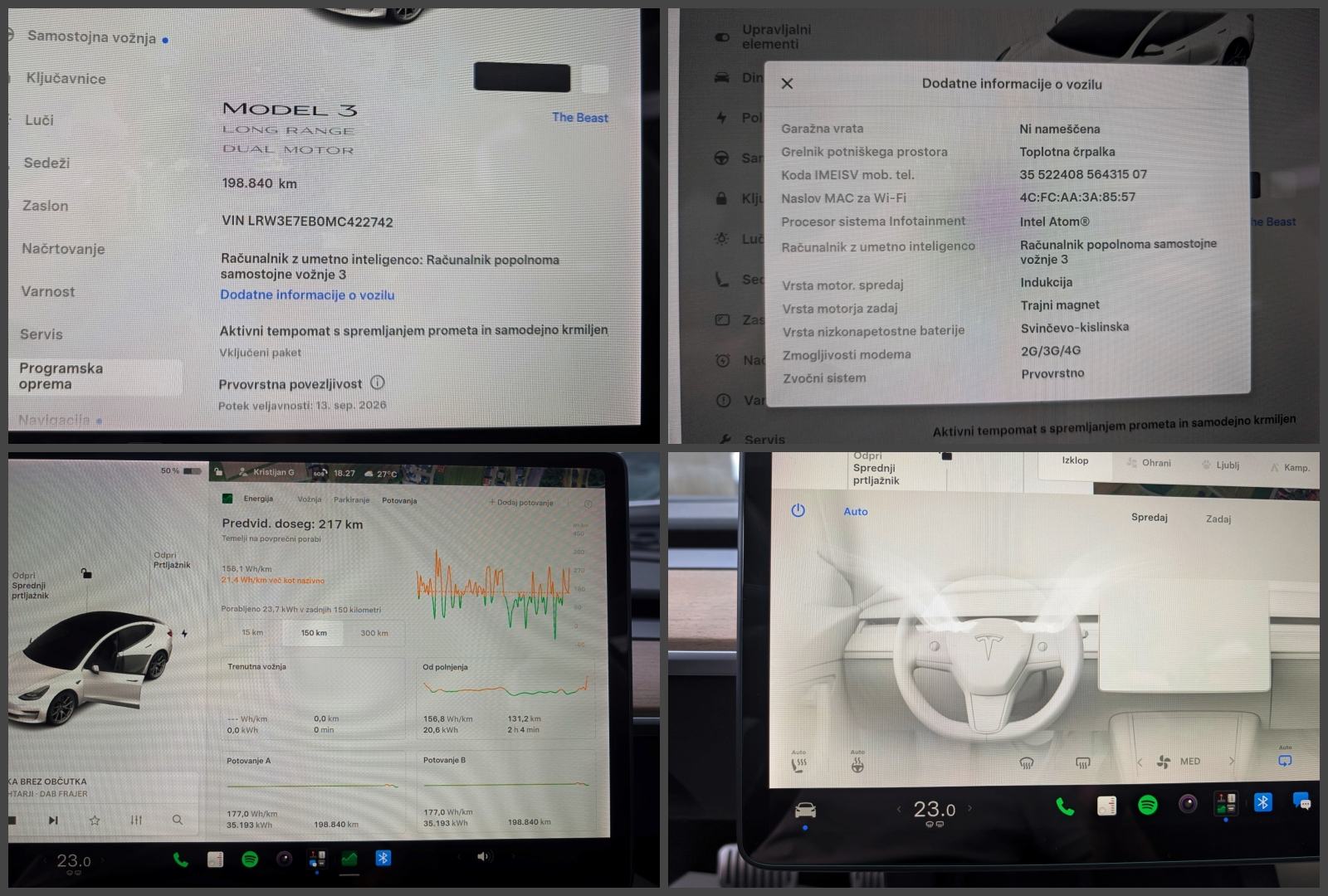 Tesla Model 3 Long Range AWD, fotografija 17