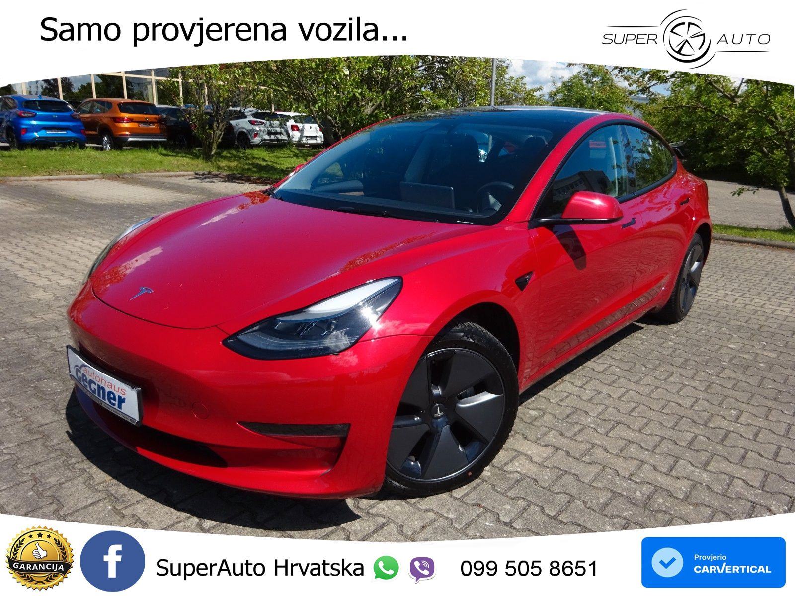 Tesla Model 3 Long Range Dual AWD 351 KS, PANO+360+ACC+GR SJED+KEY+VIR