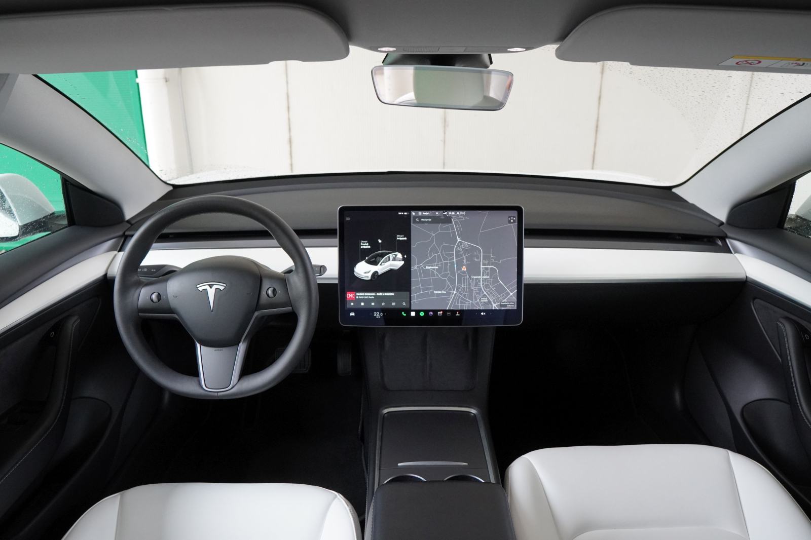 Tesla Model 3 Long Range Bijela unutrašnjost Jamstvo, fotografija 14