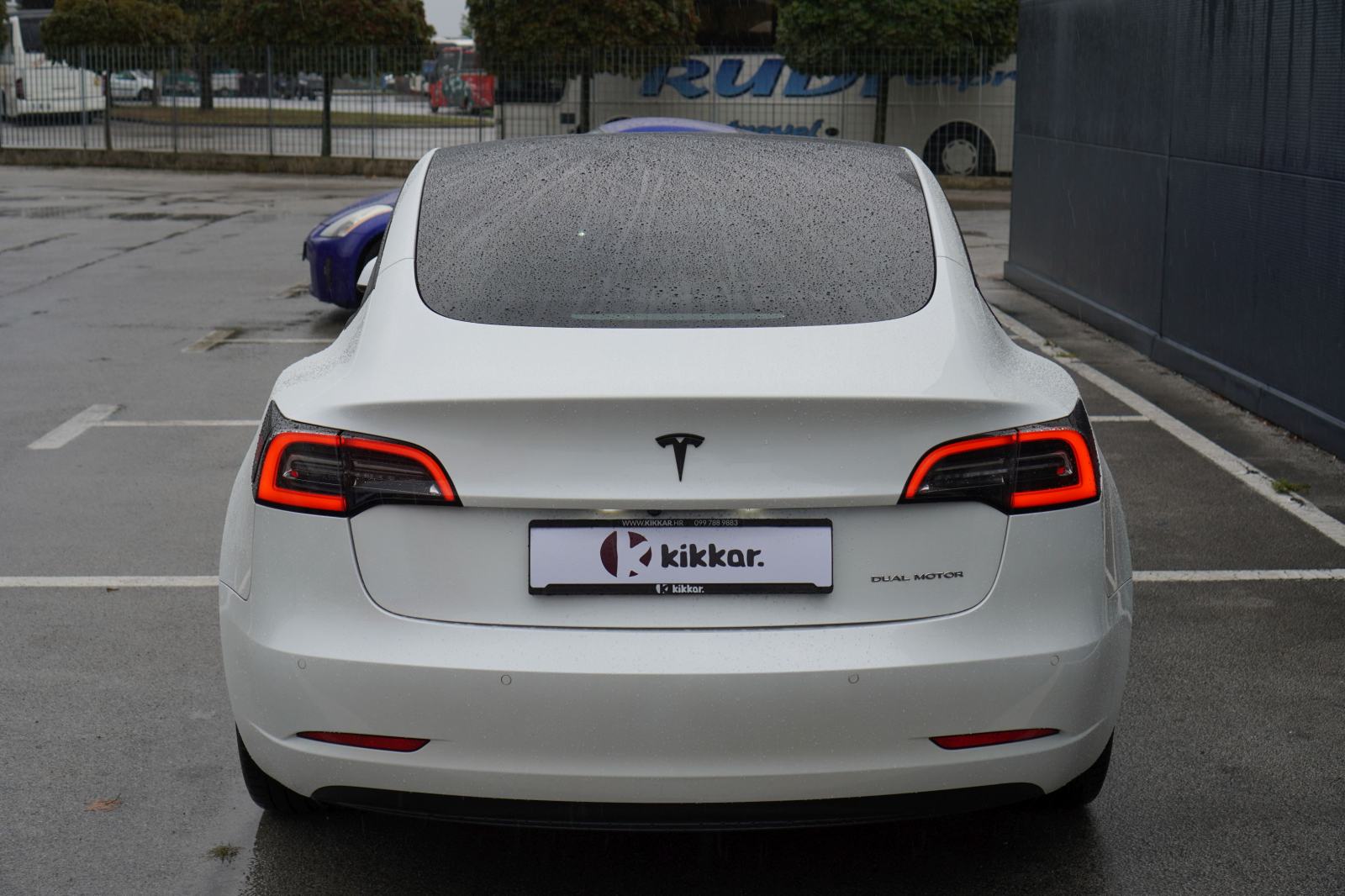Tesla Model 3 Long Range Bijela unutrašnjost Jamstvo, fotografija 6