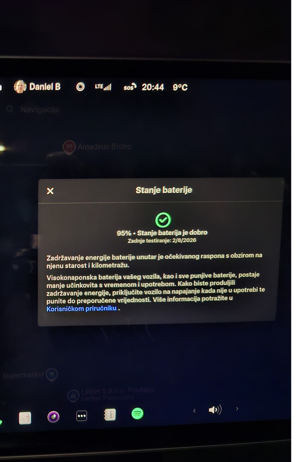 Tesla Model 3 RWD 2022 74.000 km (SOH 95%) Reg. godinu dana, fotografija 13