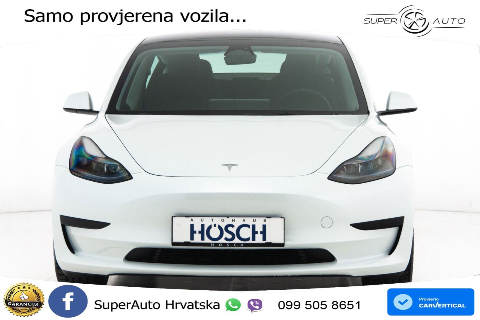 Tesla Model 3 Standard Plus 306 KS, ACC+KAM+GR SJED+PANO+NAVI, fotografija 2