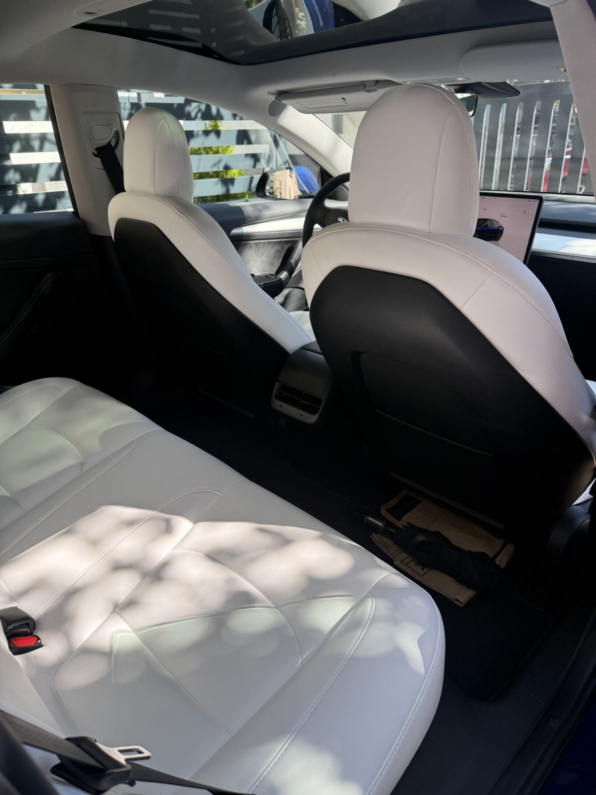 Tesla Model 3 SR RWD, LFP 60kWh, Ryzen, REDIZAJN, plavi, bijela koža!, fotografija 9