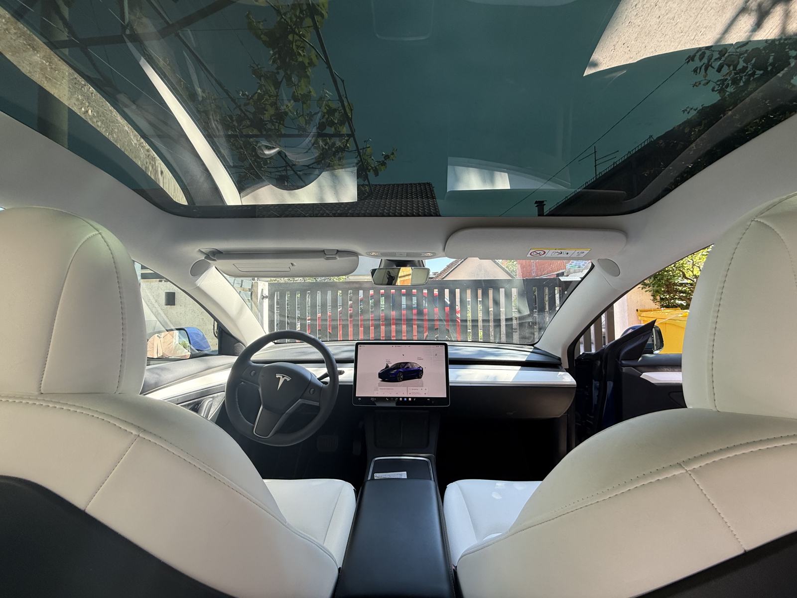 Tesla Model 3 SR RWD, LFP 60kWh, Ryzen, REDIZAJN, plavi, bijela koža!, fotografija 8
