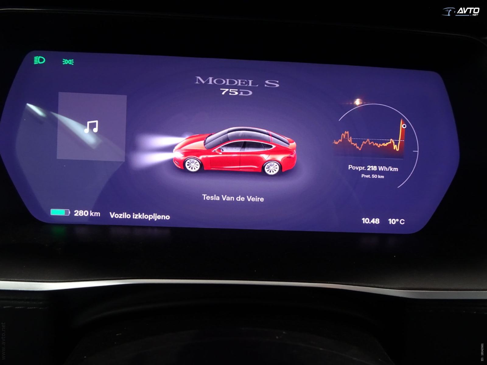 Tesla Model S S 75D Dual Motor Auto Pilot total options 8, fotografija 14