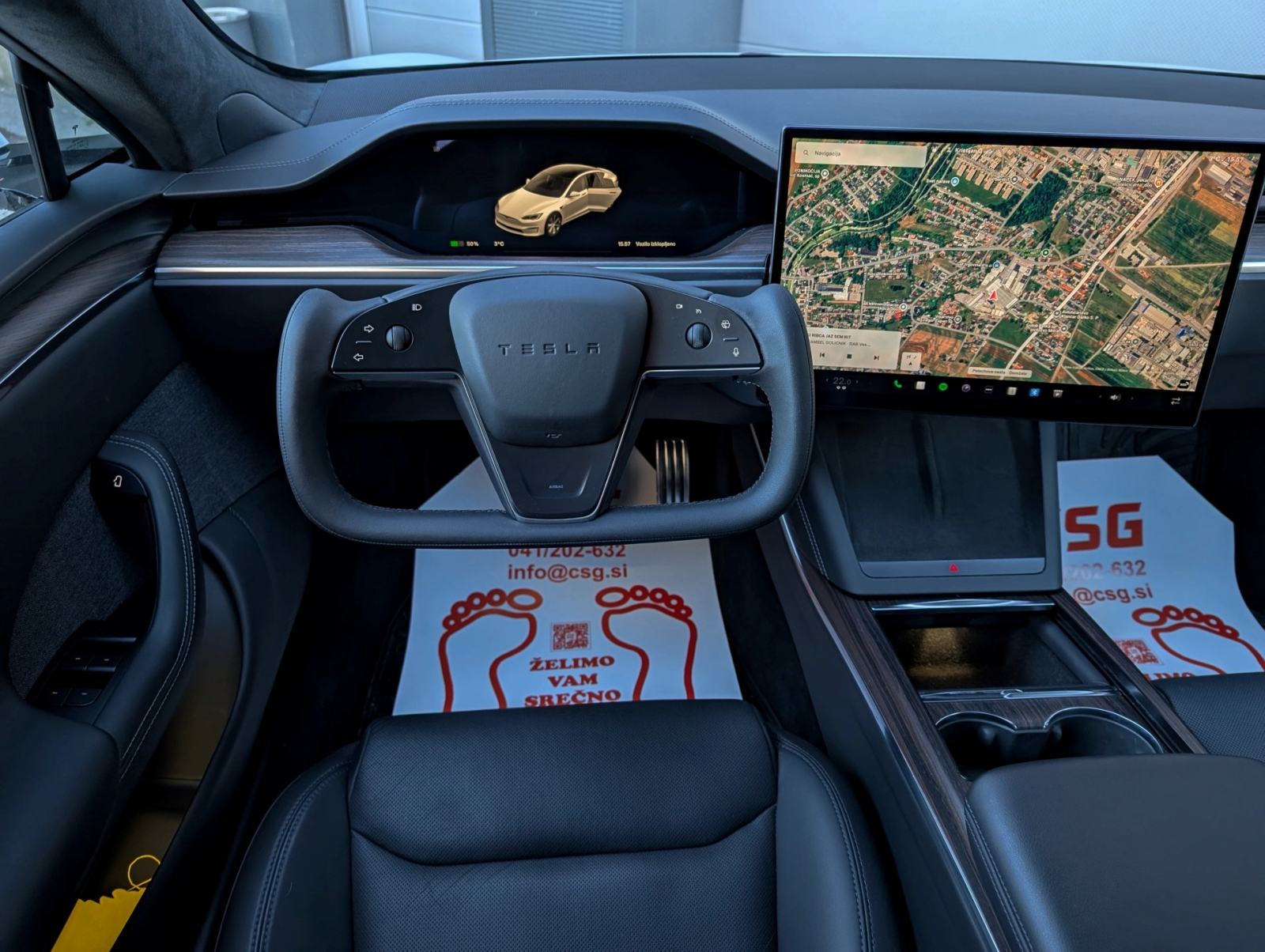 Tesla Model S Long Range AWD Yoke|Kuka, fotografija 9