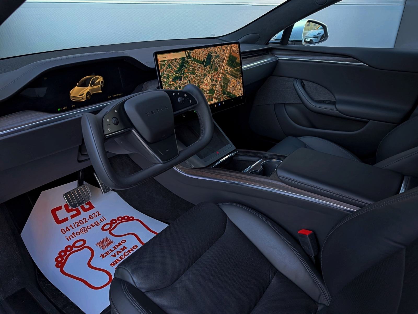 Tesla Model S Long Range AWD Yoke|Kuka, fotografija 10