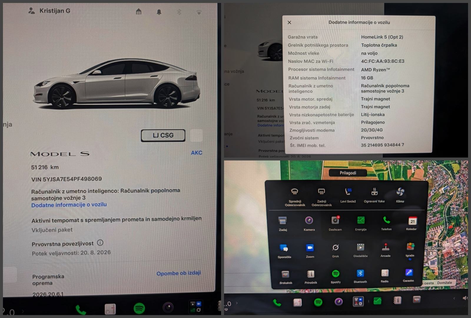 Tesla Model S Long Range AWD Yoke|Kuka, fotografija 14