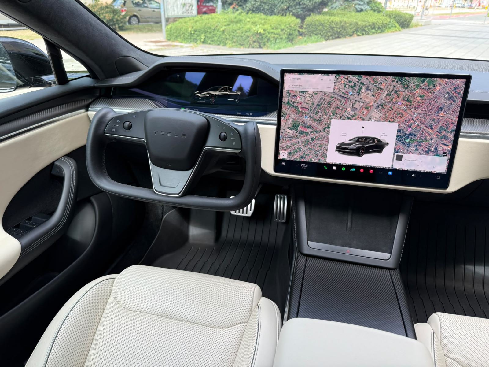 TESLA MODEL S PLAID - 2024 GOD - 1020 KS - 600 KM DOMET - U PDVU!, fotografija 18