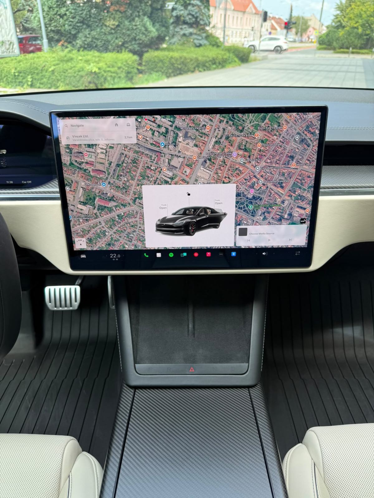 TESLA MODEL S PLAID - 2024 GOD - 1020 KS - 600 KM DOMET - U PDVU!, fotografija 19