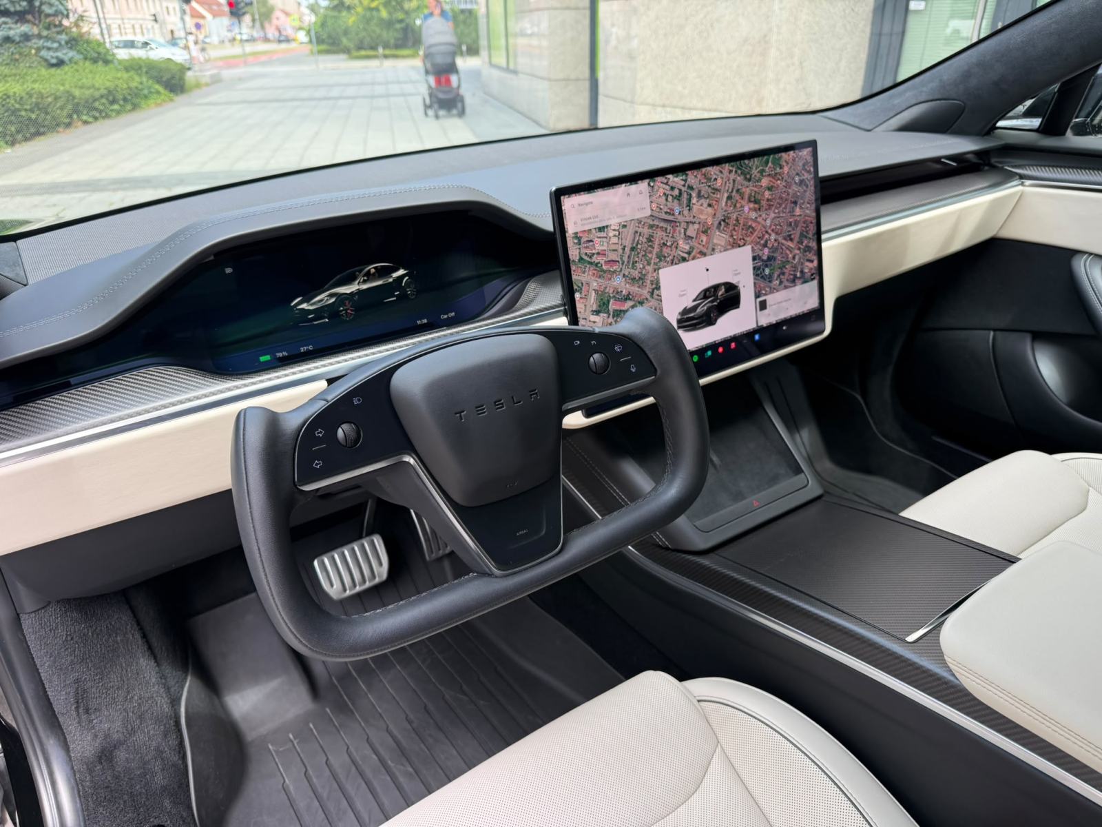 TESLA MODEL S PLAID - 2024 GOD - 1020 KS - 600 KM DOMET - U PDVU!, fotografija 13