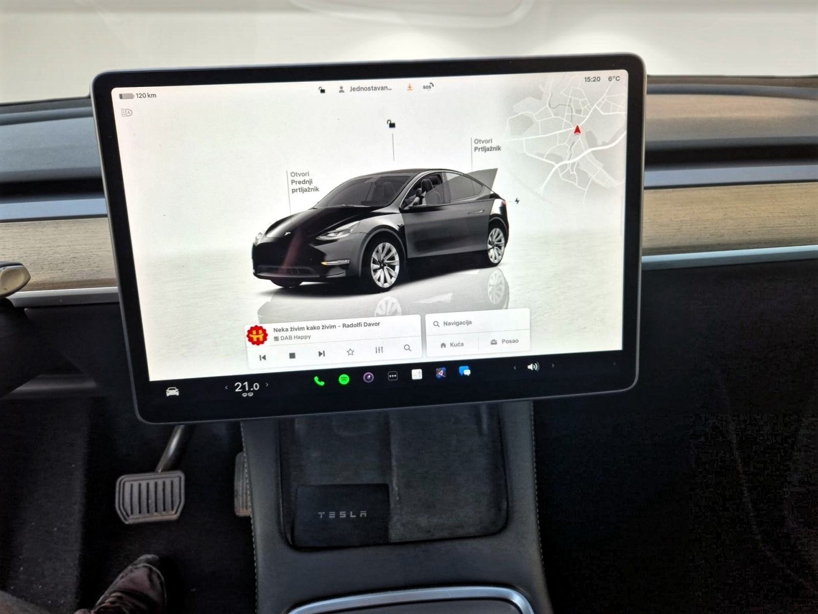 TESLA MODEL Y LONG RANGE – DUAL MOTOR (4x4) – 2022 – REG 03/2027, fotografija 8