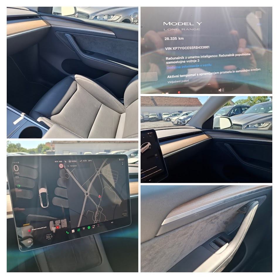 Tesla Model Y RWD long range - samo 28.335 kilometrov, fotografija 9