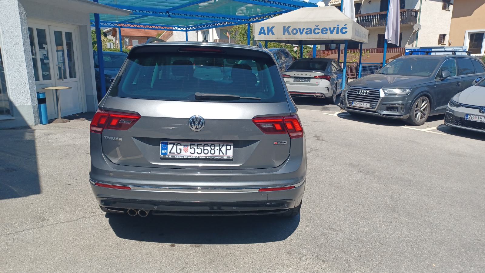 TIGUAN 2.0 TDI DSG 4MOTION,R-LINE,190ks, LED,NAVI,ACC,APP, 3xKlima,19", fotografija 5