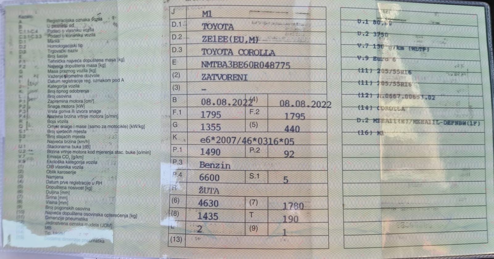 Toyota Corolla Sedan 1.5 VVT-i, Luna, 2022. god., 29.984 km, fotografija 7