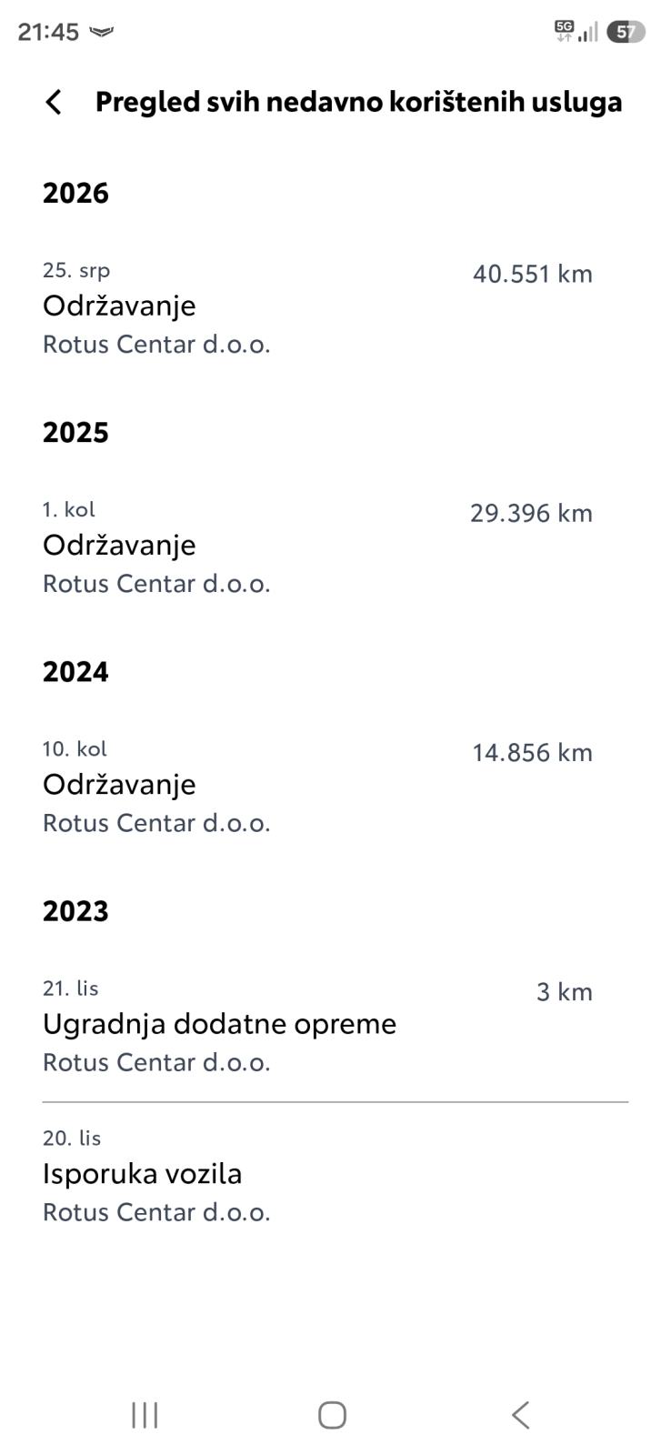 Toyota Corolla Sedan 1,5 VVT-i, fotografija 18