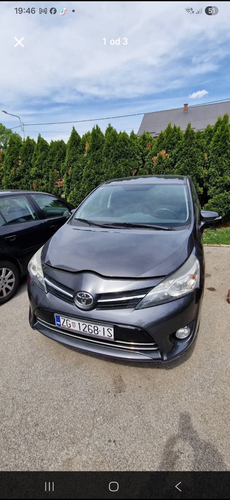 Toyota Verso 1,6 D-4D 2014 god. Panoram idt., fotografija 3