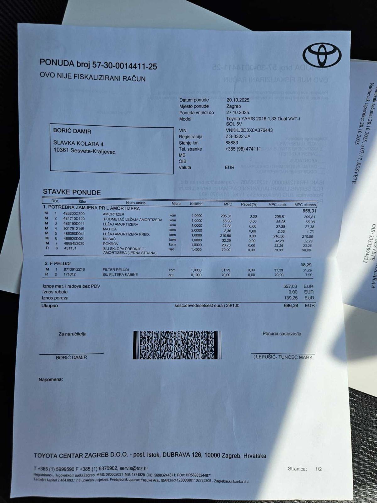 Toyota Yaris 1,33 VVT-i STRAŽNJA KAMERA,KLIMA,MFV,ALUMINIJSKI NAPLACI., fotografija 17