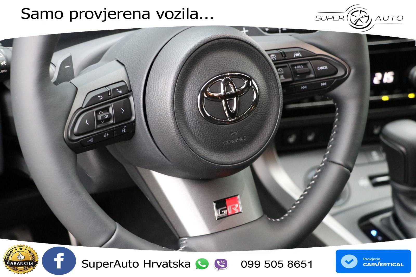 Toyota Yaris GR 1.6 Turbo GR-FOUR Aut. 280 KS, REG 02/27 ACC+GR SJED+K, fotografija 7