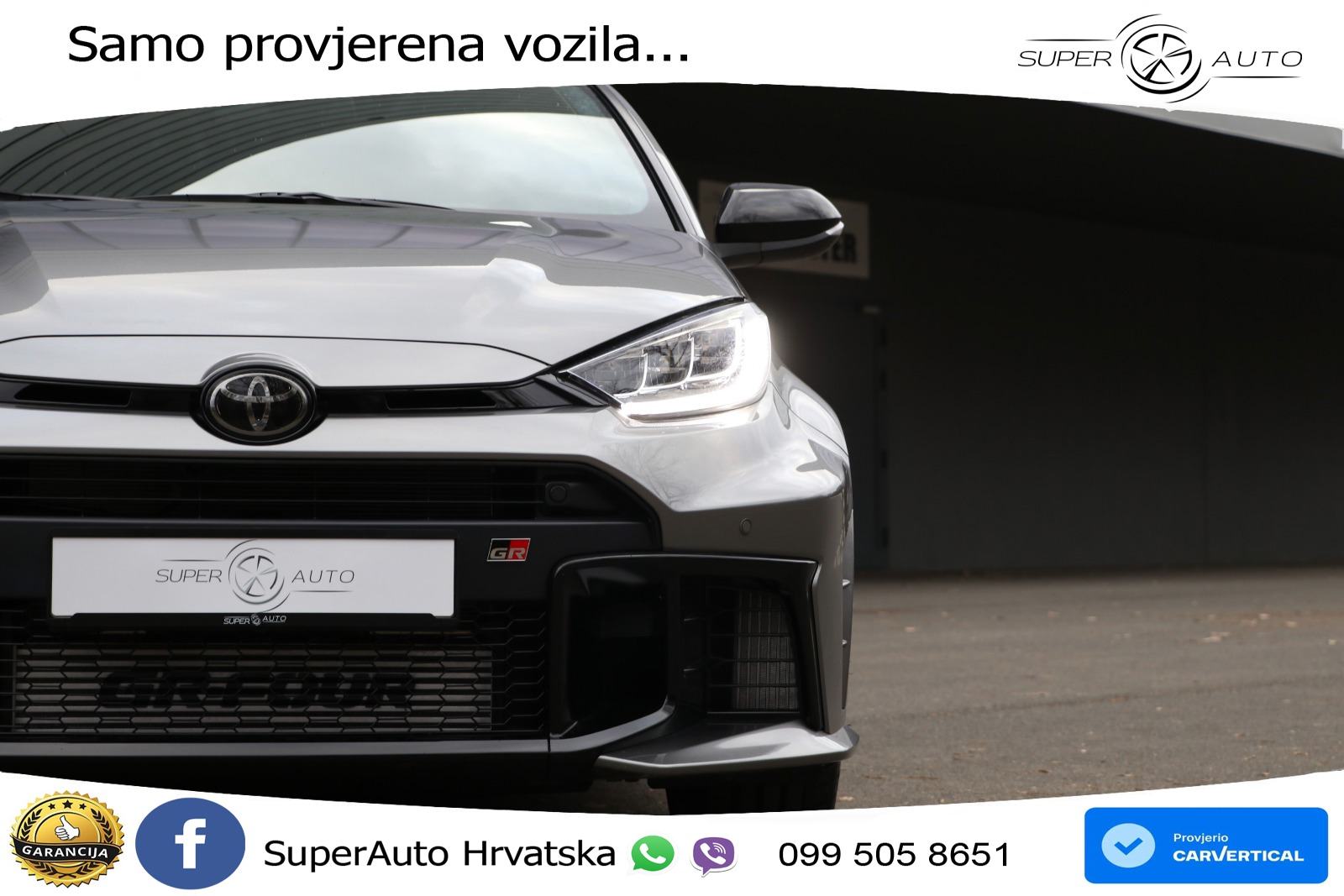 Toyota Yaris GR 1.6 Turbo GR-FOUR Aut. 280 KS, REG 02/27 ACC+GR SJED+K, fotografija 11