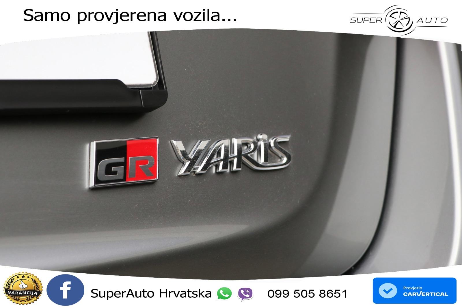 Toyota Yaris GR 1.6 Turbo GR-FOUR Aut. 280 KS, REG 02/27 ACC+GR SJED+K, fotografija 12