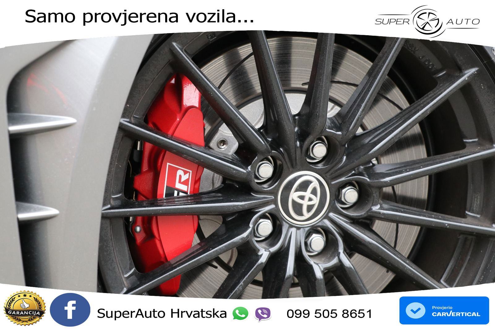 Toyota Yaris GR 1.6 Turbo GR-FOUR Aut. 280 KS, REG 02/27 ACC+GR SJED+K, fotografija 13