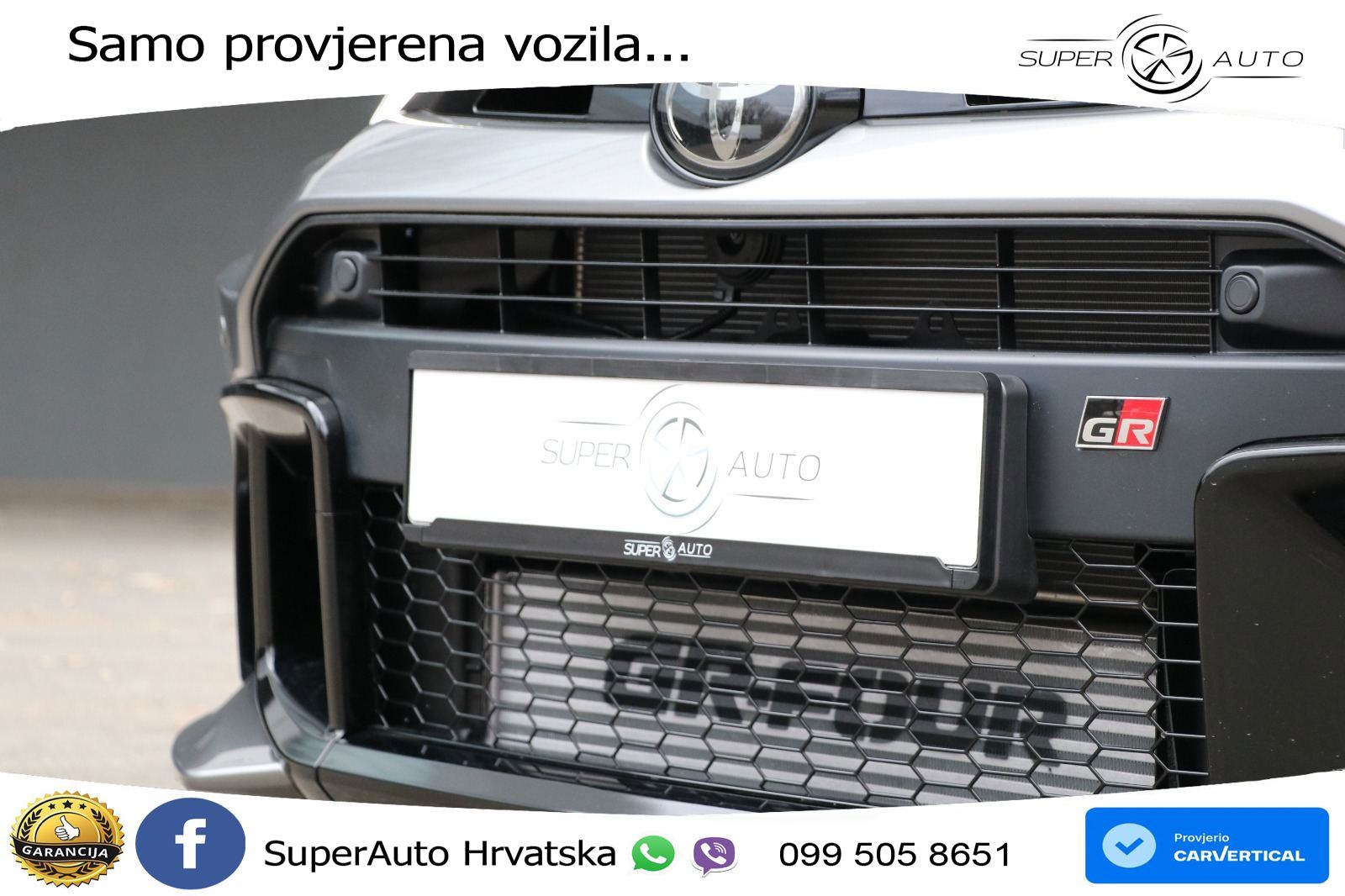 Toyota Yaris GR 1.6 Turbo GR-FOUR Aut. 280 KS, REG 02/27 ACC+GR SJED+K, fotografija 14