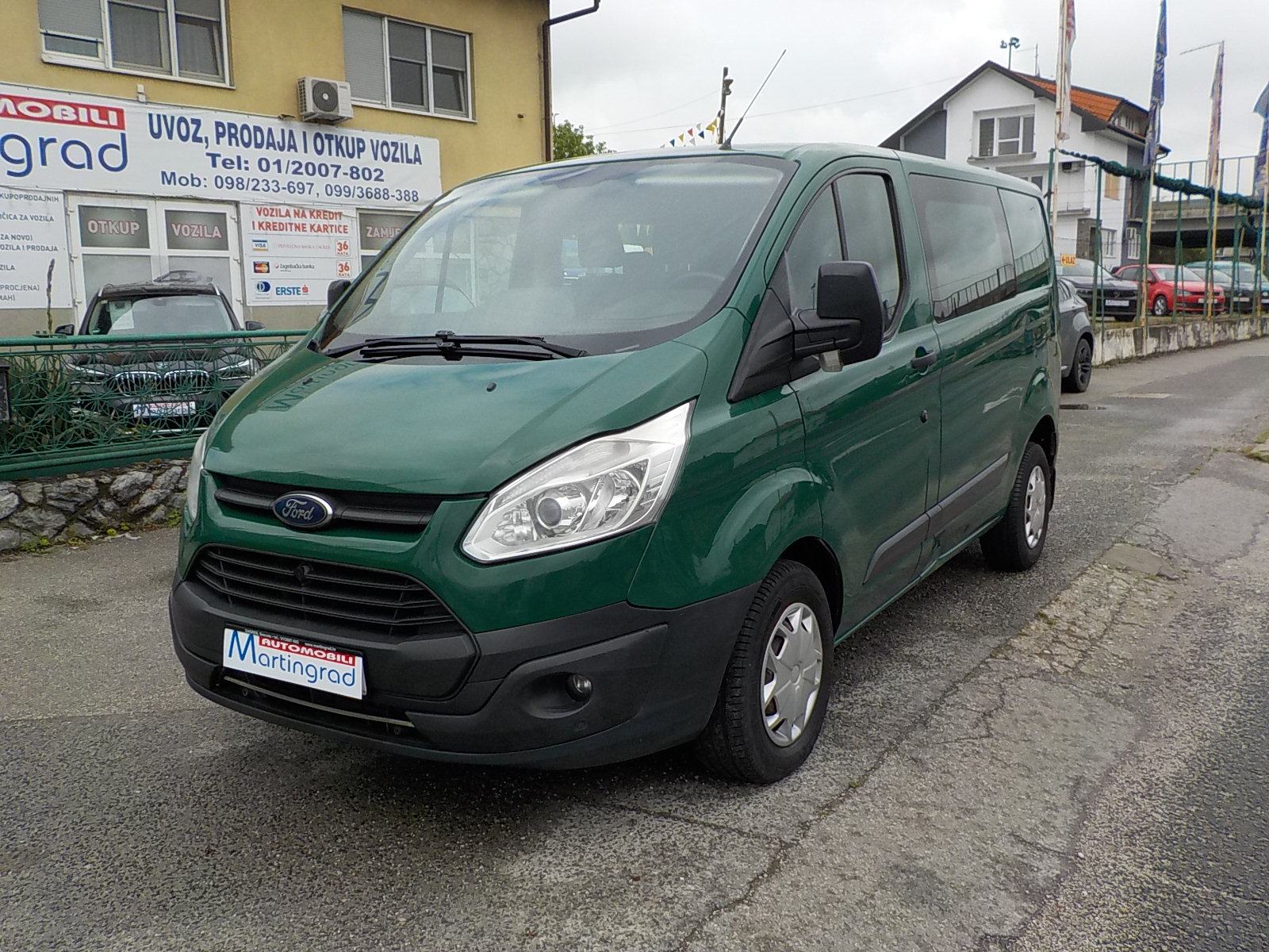 Transit Custom 2,0 TDCi,⭐️6 sjed.,⭐️veliki servis ⭐️OPREMA⭐️JAMSTVO⭐️, fotografija 1