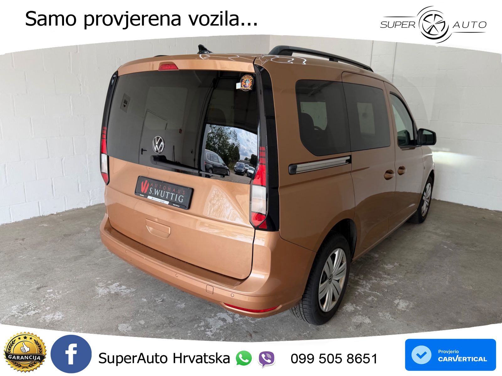 Volkswagen Caddy 2.0 TDI 102 KS, LED+GR SJED+PARK, fotografija 2