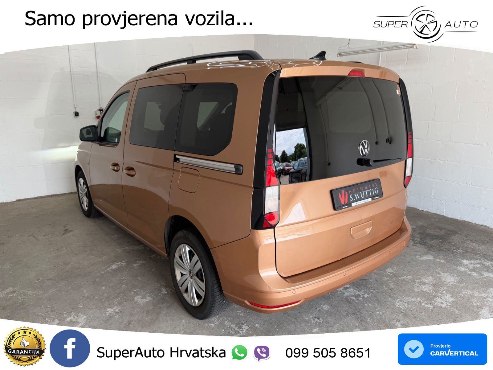 Volkswagen Caddy 2.0 TDI 102 KS, LED+GR SJED+PARK, fotografija 3